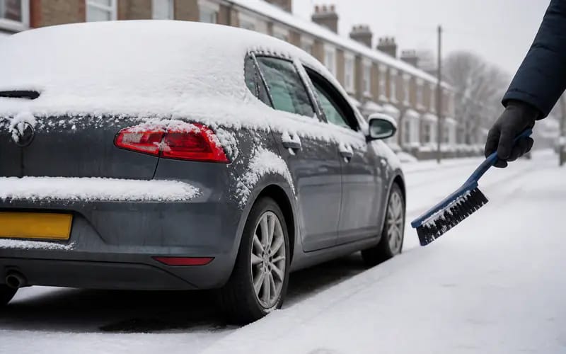 Can You Drive with Snow on Your Roof